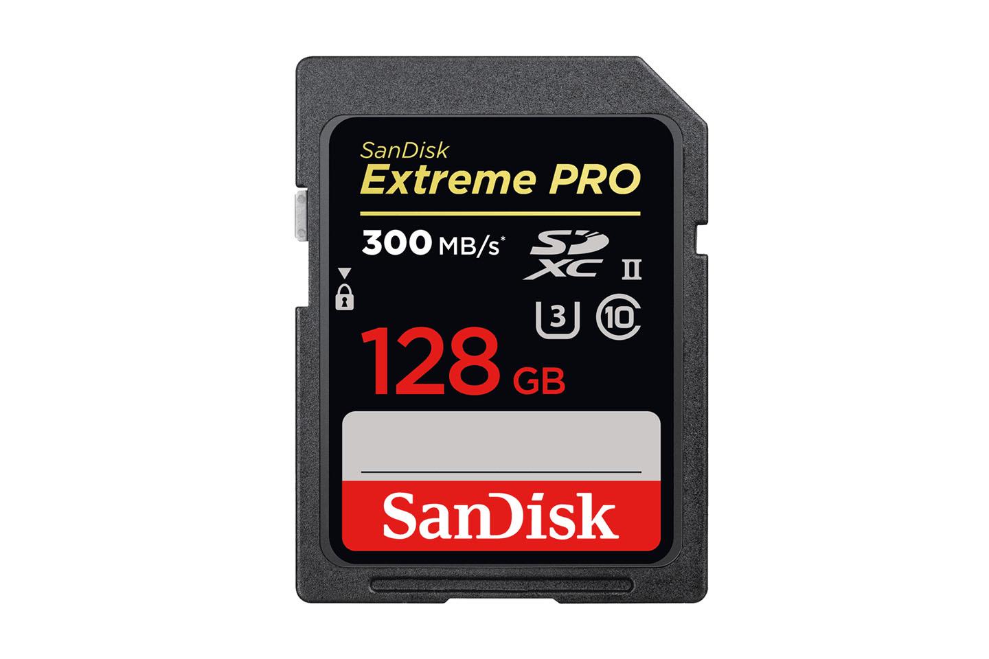 SDXCカード128GB UHS2(SanDisk)