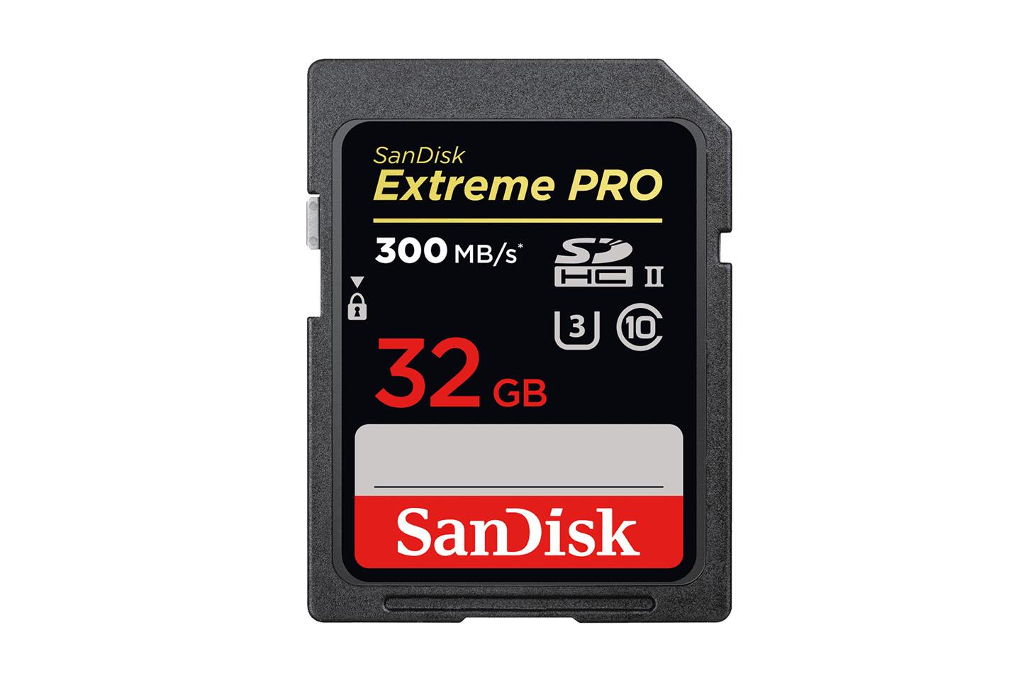 SDHCカード32GB UHS2(SanDisk)