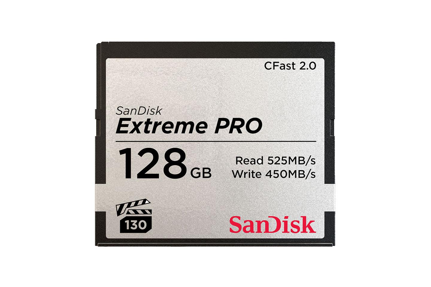 SanDisk 128GB(CFast2.0カード)