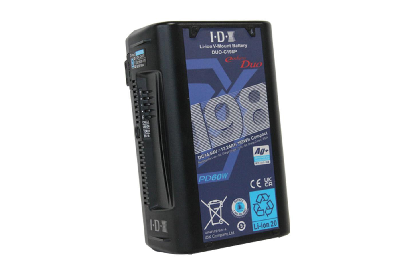 IDX DUO-C198P(Vマウントバッテリー)