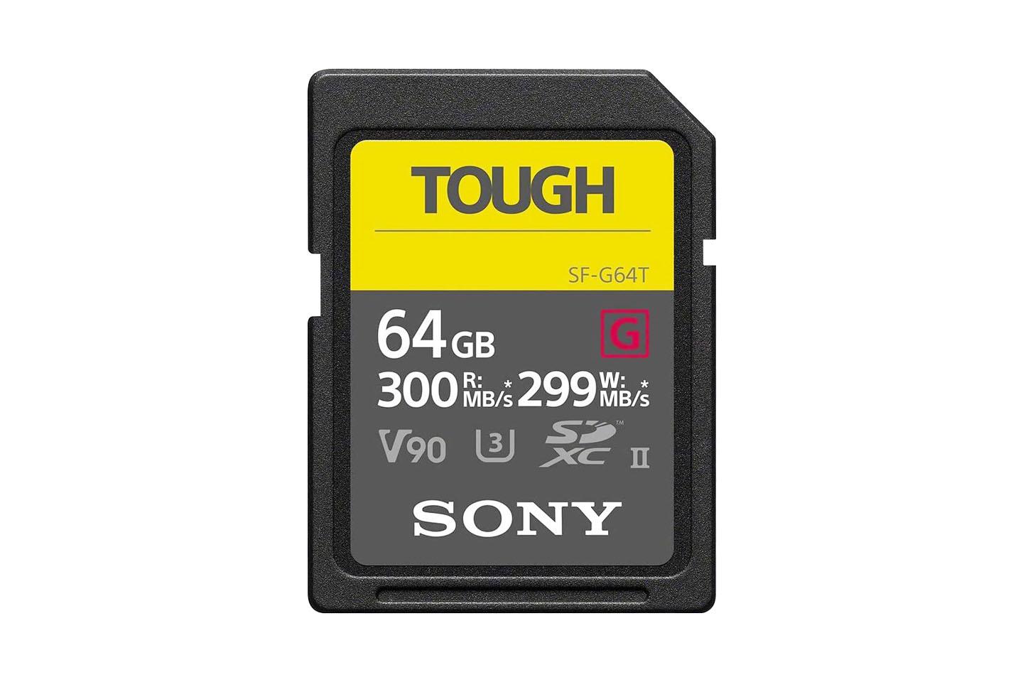 SDXCカード64GB UHS2 V90(SONY Tough G)