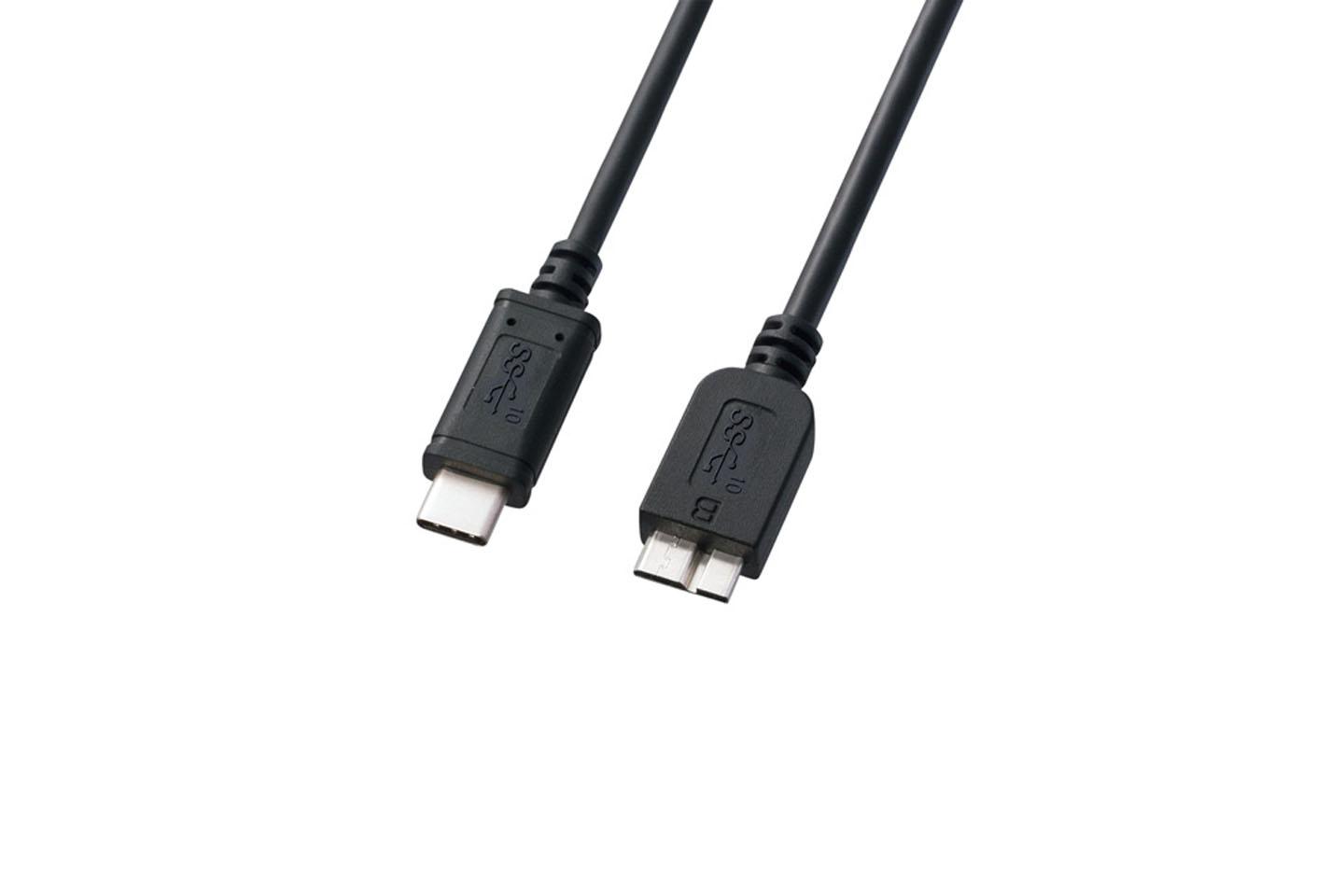 USB3.1 C-microBケーブル