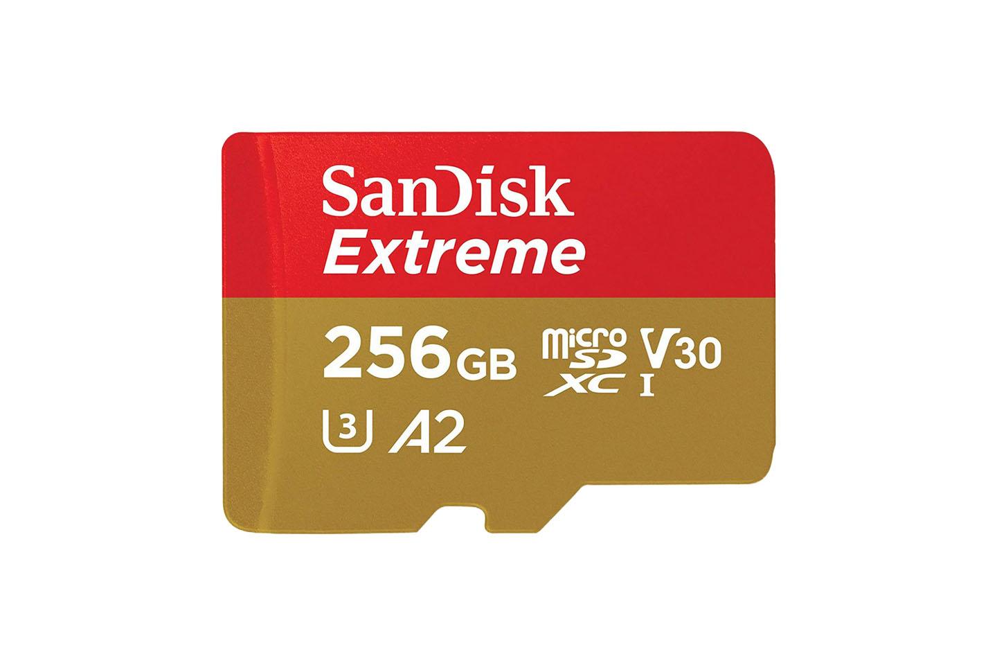 microSDXCカード256GB UHS1 A2(SanDisk)