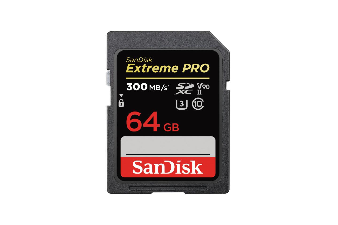 SanDisk 64GB UHS2 V90(SDXCカード64GB)