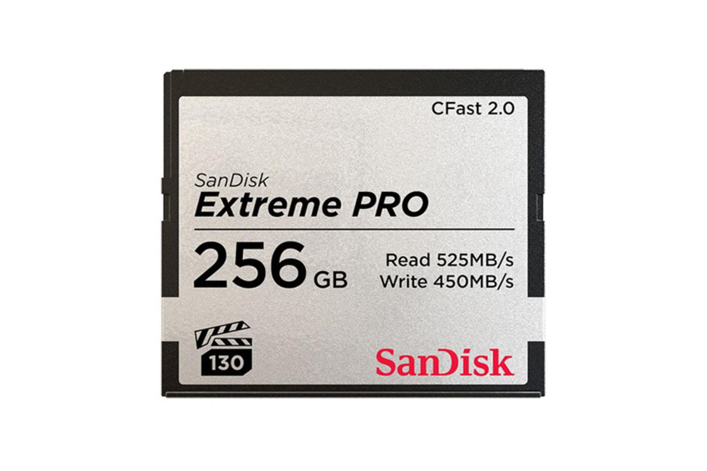 SanDisk 256GB(CFast2.0カード)