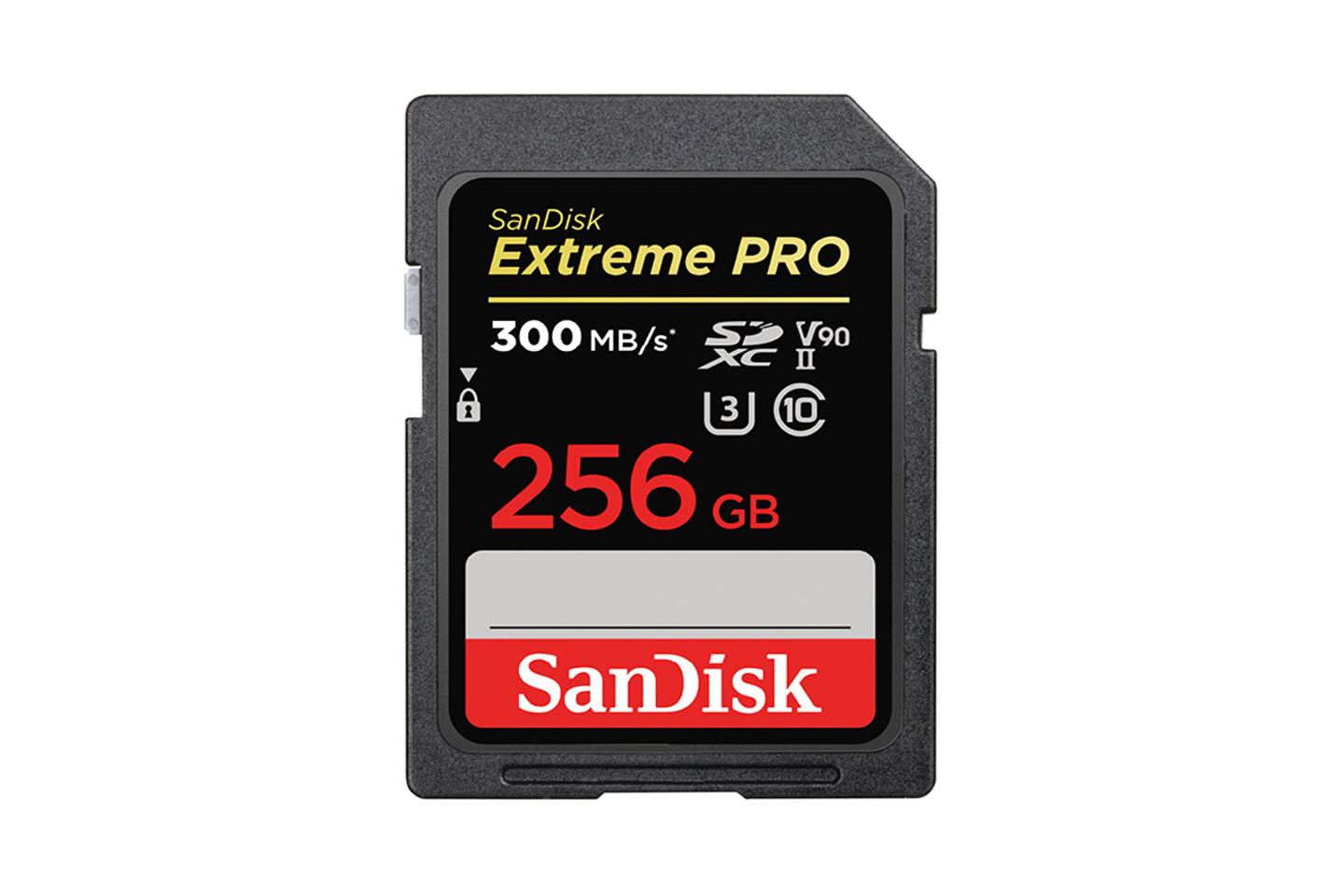 SDXCカード256GB UHS 2 V90(SanDisk)