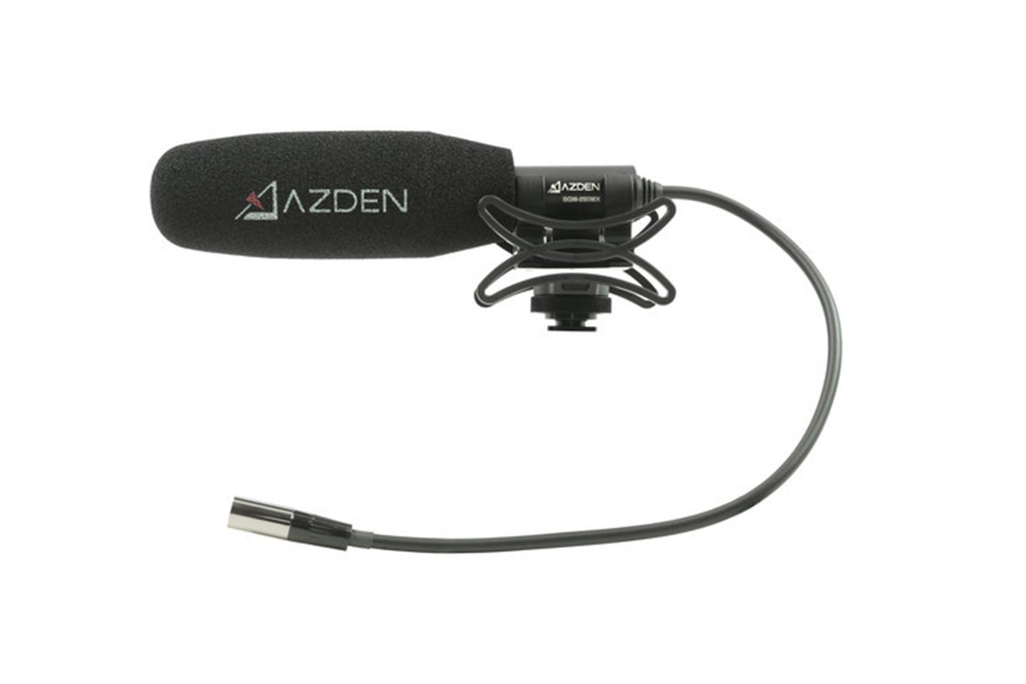 AZDEN SGM-250MX(Mini-XLRマイクロホン)