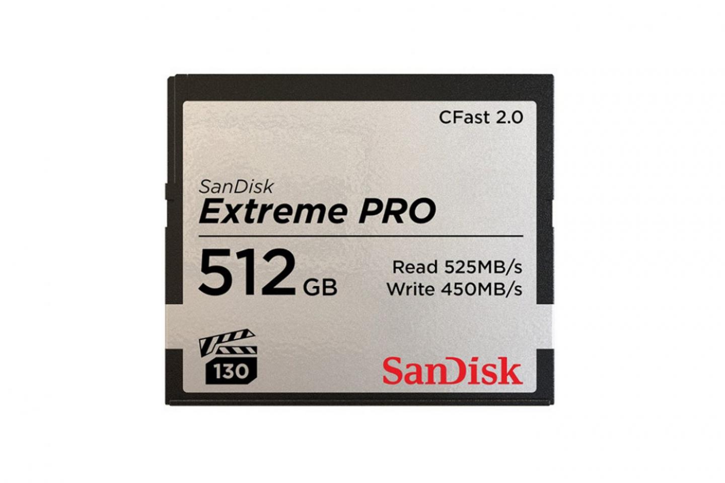 CFast2.0 512GB SanDisk(Extreme PRO)