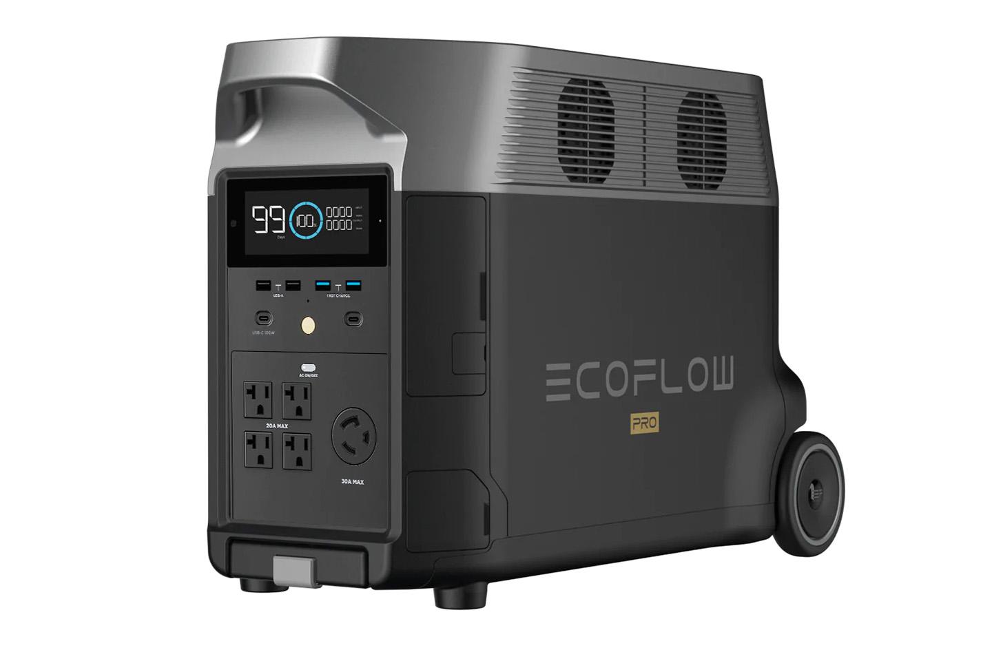 ポータブル電源(EcoFlow DELTA Pro 3600Wh)