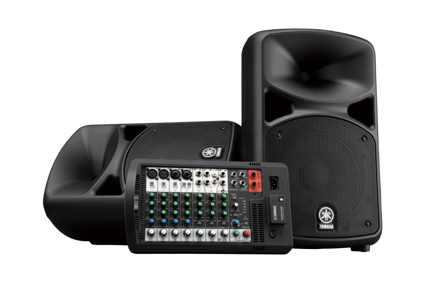 ポータブルPAシステム YAMAHA STAGEPAS 600 BT(スピーカー×2)｜撮影 