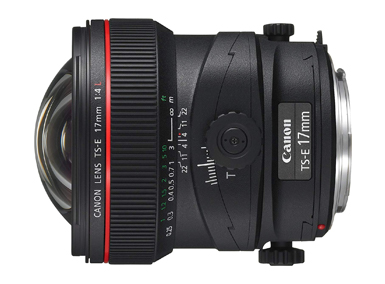 Canon TS-E17mm シフト F4