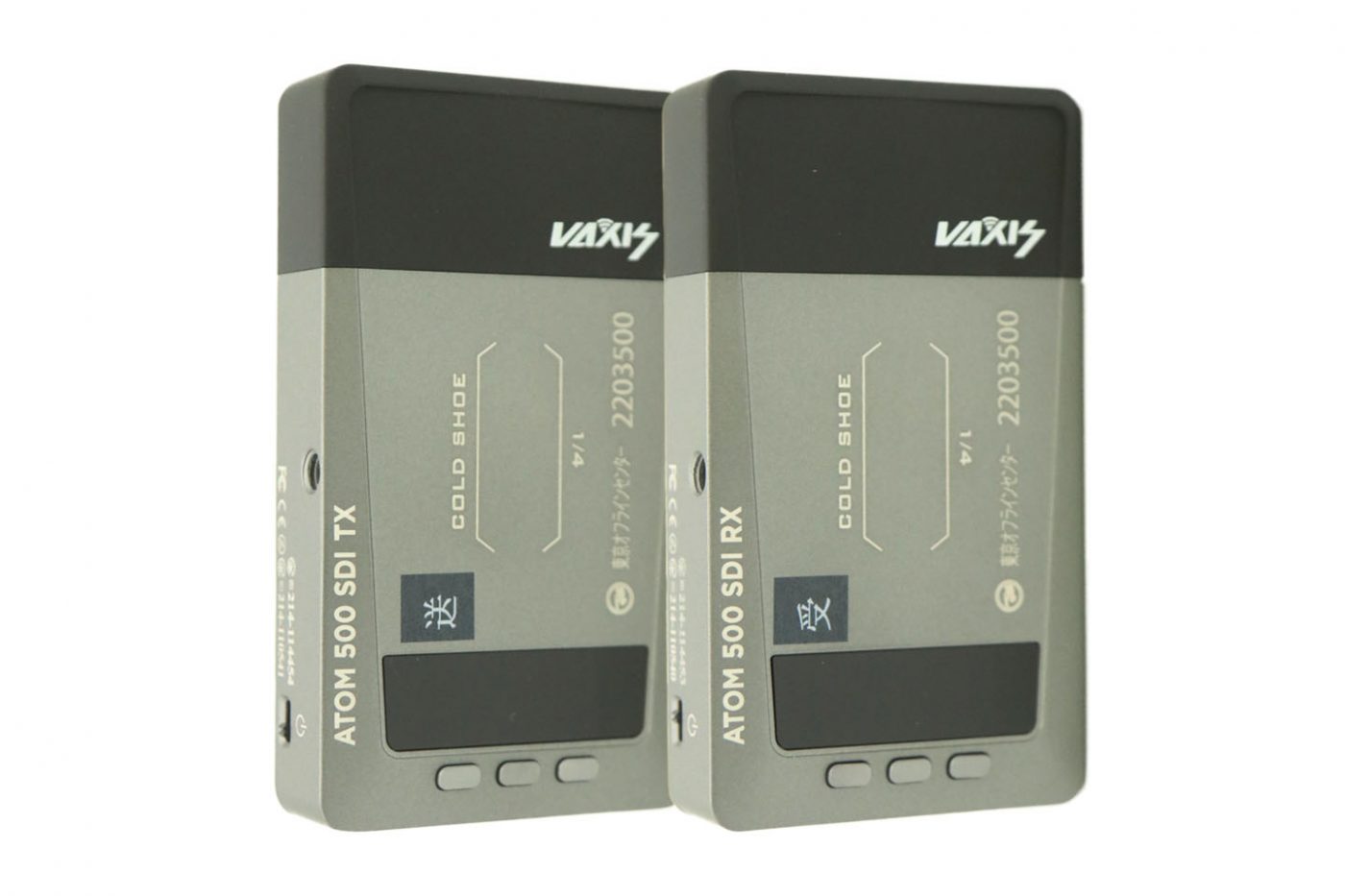 ワイヤレスビデオ伝送システム(VAXIS ATOM 500 SDI)